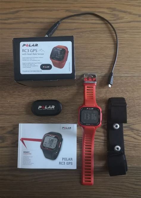 Polar RC3 GPS Uhr Rot Kaufen Auf Ricardo