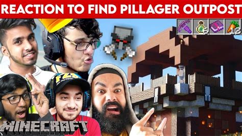 Gamers Found Pillager Outpost In Minecraft For The First Time Youtube