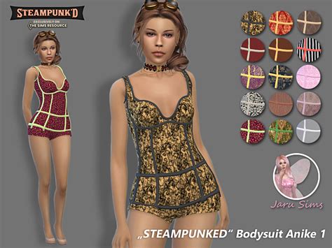 Jaru Sims TSR Featured Artist Dress Nella 1 14 Choices Base Game