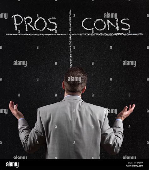 Pros And Cons Hi Res Stock Photography And Images Alamy