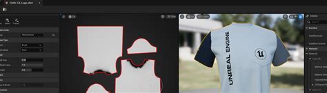 Panel Cloth Editor Overview Unreal Engine 5 3 Documentation