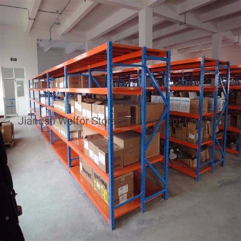 Long Span Rack With Medium Duty For Industrial Warehouse Storage