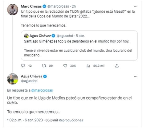 Marc Crosas critica a compañero de TUDN y lo acusan de patear a otro