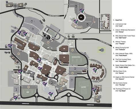 PSU Campus Map