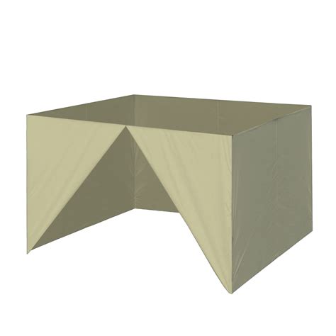 Euromax USA Zippered Walls For 10 X 10 Pop Up Canopy 3 Removable