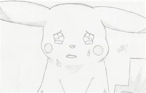 Sad Pikachu By Sycolution On Deviantart