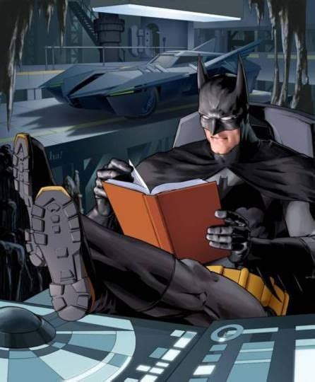 Batman Reads Goodreads Celebrities Other Famous People Reading