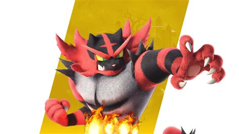 Super Smash Bros Ultimate Incineroar Wallpapers Cat With Monocle