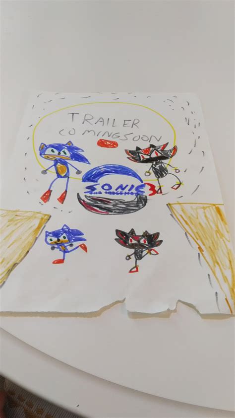 my sonic movie 3 art poster : r/SonicTheMovie