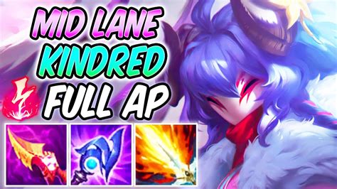 Full Ap Kindred Mid Lane One Shots With Electrocute League Of Legends