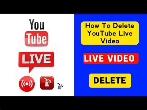 How To Delete Live Stream Videos On Youtube Bangla Youtube