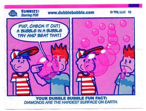 Pud comics from Dubble Bubble ... | Dubble bubble, Dubble, Bubble fun