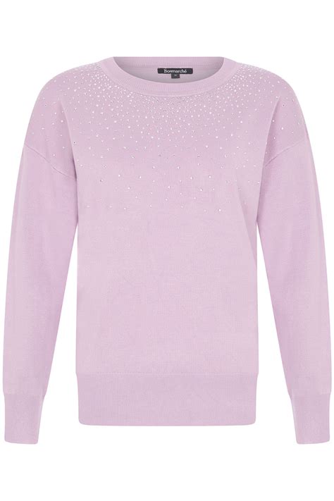 Scattered Gem Detail Jumper Bonmarché