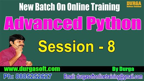 Advanced Python Instance Method Vs Static Method Vs Class Method By Durga On 18 07 2018