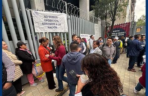 Reforma Judicial Trabajadores Del Poder Judicial En Paro