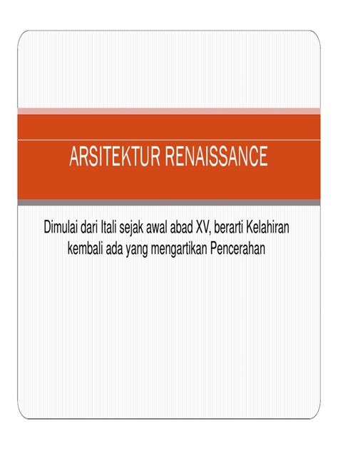 Pdf Arsitektur Renaissance Compatibility Mode Dokumen Tips