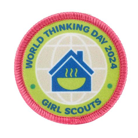 2024 World Thinking Day Patch Girl Scouts Of Silver Sage Council