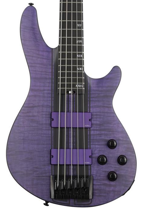 Schecter C 5 Gt Bass Satin Trans Purple Sweetwater