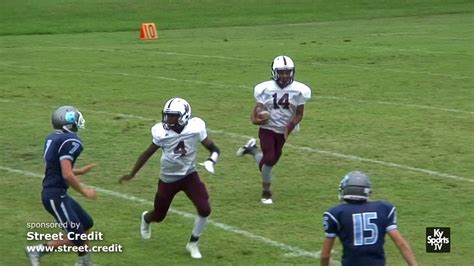 Marion County Vs Central Hardin Hs Jv Football 2018 Game Youtube