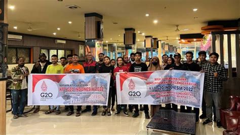 Mahasiswa Makassar Bersatu Dukung Ktt G20 Di Bali