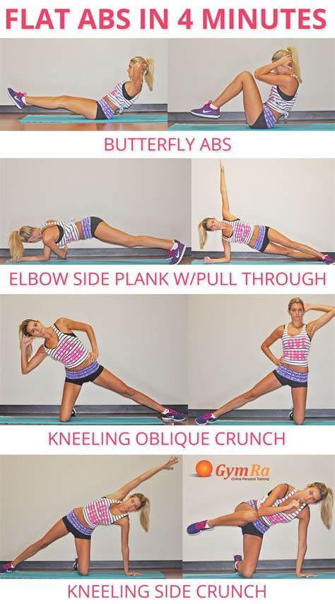 Quick Ab Workout To Trim Tone Your Waistline Sculpt Your Abs