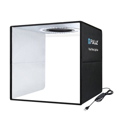 Puluz Lightbox Mini Photo Studio Light Box With Color Backdrops Photo