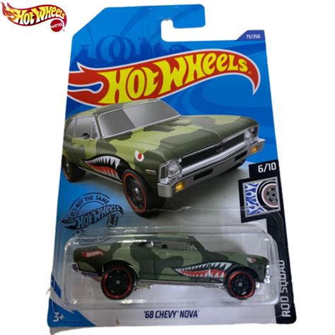 Hot Wheels Chevy Nova Cartela Curta Shopee Brasil