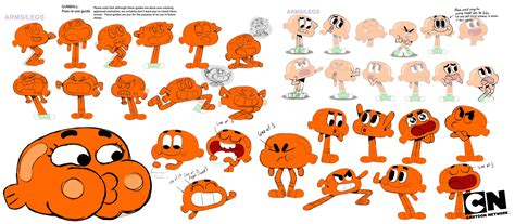 Darwin Character Design The Amazing World Of Gumball World Of Gumball