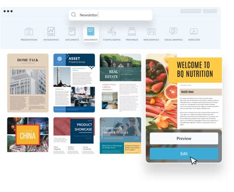 Online Newsletter Templates