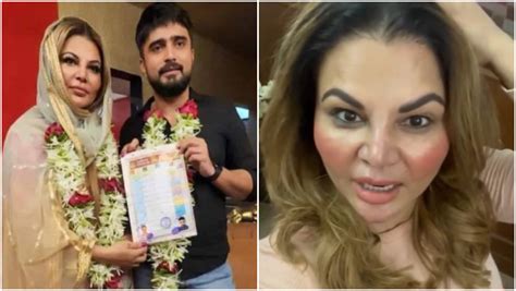 Viral Video Rakhi Sawant Dismisses Husband Adil Khan Fake Pregnancy