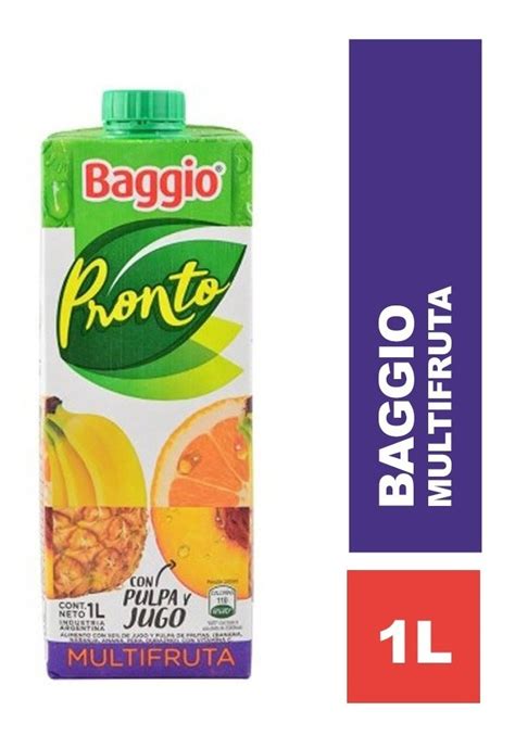 Baggio Pronto Jugo Multifruta X Lts Ecomodico