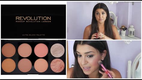 Makeup Revolution London Blush Palette Review Saubhaya Makeup