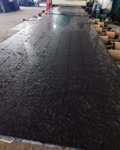 Leather Finish Black Granite Thickness Mm At Rs Sq Ft In