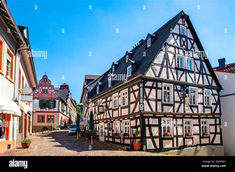 Historical City Of Idstein Hessen Germany Stock Photo Alamy