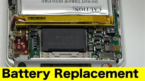 Ipod Nano 3 Rd Battery Replacement In 5 Minutes Youtube