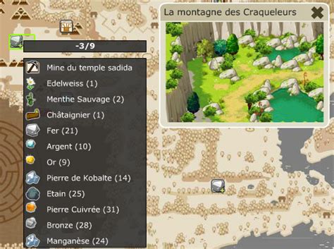 Monter Mineur De Guide Dofus R Tro Monocompte