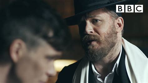 Alfie Solomons Tom Hardy Confronts Tommy Peaky Blinders Series 3