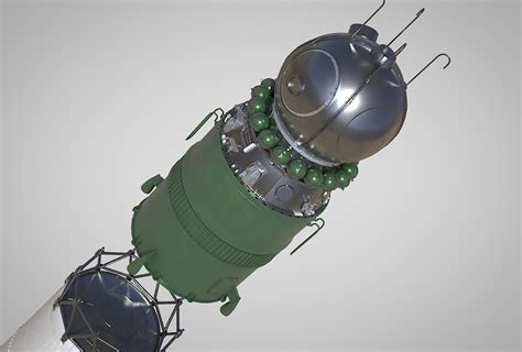 R-7 Rocket Semyorka Vostok 3D Model $59 - .obj .fbx .blend - Free3D