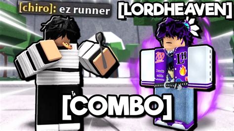 Using The Lordheaven Combo On Every Playerbest Combo Roblox The