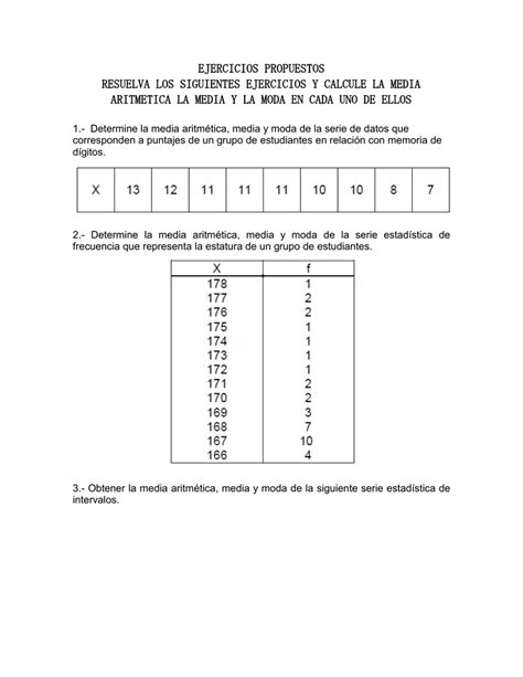 Ejemplos De Media Mediana Y Moda En Estadistica Opciones De Ejemplo