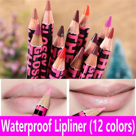 Professional Waterproof Lip Liner High Quality Glossy Lipliner Pencil