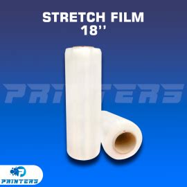 Rollo De Stretch Film De Caja X Impresoras De Carnets