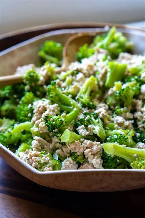 Korean Broccoli Tofu Muchim Carving A Journey