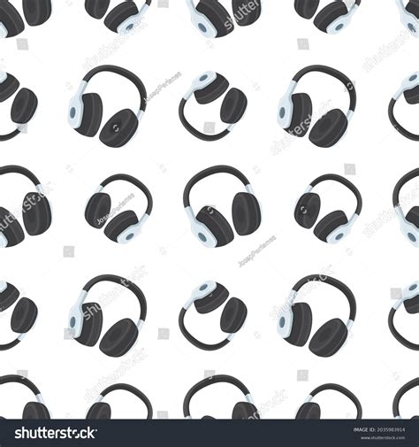 Headphones Icon Emoji Pattern Music Seamless Stock Vector (Royalty Free) 2035983914 | Shutterstock