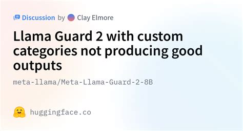 Meta Llama Meta Llama Guard B Llama Guard With Custom Categories