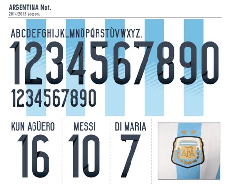 Argentina World Cup 2022 Font Messi Jersey Font Svg Font