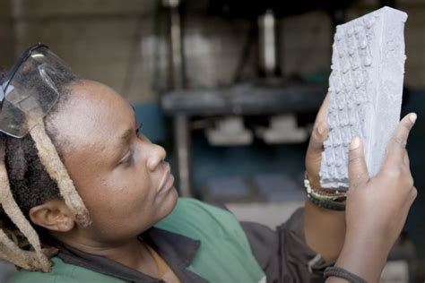 Kenyan Woman Finds A Way To Recycle Plastic Waste Into Bricks That Are