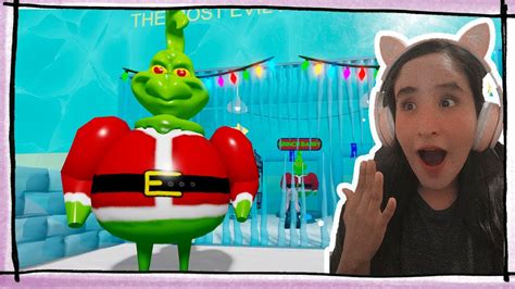 Escapa Del Grinch En Roblox Youtube