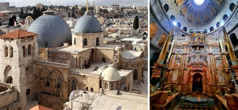 church   holy sepulcher location history construction