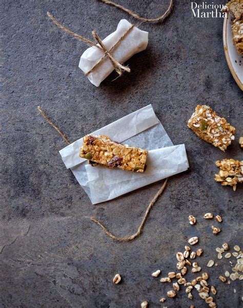 Barritas De Cereales Con Avena Y Frutos Secos Delicious Martha